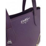 Bolso PielFort Queens Berenjena -Rosa