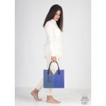 Bolso PielFort Stapleton Azul- Azul Klein