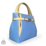 Bolso PielFort Tiffany Azul Royal / Beige