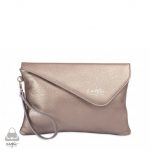 Clutch PielFort Nolita bronce