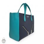 Bolso PielFort Queens Azul oscuro – Azul celeste